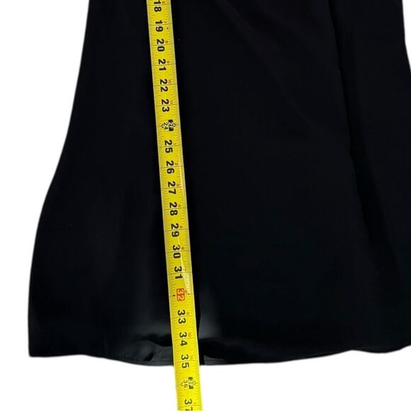 Lark & Ro Black Tie Waist Lightweight Lined Dress. 4. NEW. - Picture 4 of 9